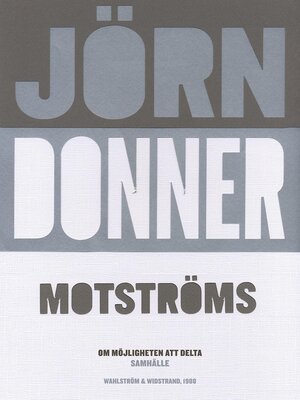 cover image of Motströms